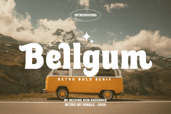 Bellgum: A Bold Vintage Font That Brings Retro Charm to Branding