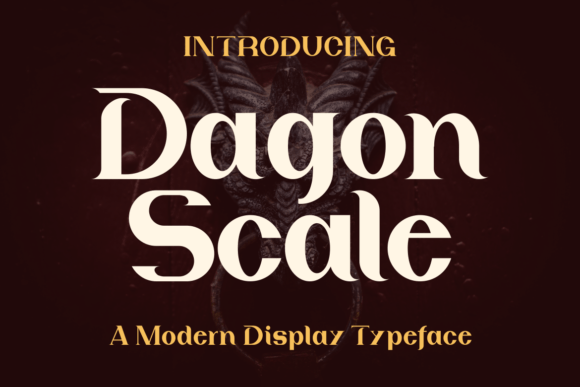 Dagon Scale: A Bold Display Font That Elevates Brand Identity