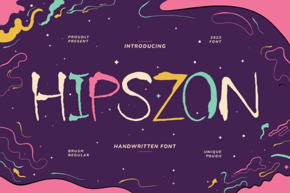 Hipszon: A Playful Display Font for Joyful Editorial Design