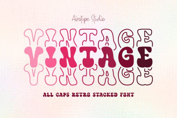How Vintage Stacked Elevates Branding with Timeless Typography