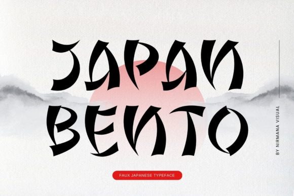 Japan Bento: A Display Font That Elevates Campaign Visuals with Style and Clarity