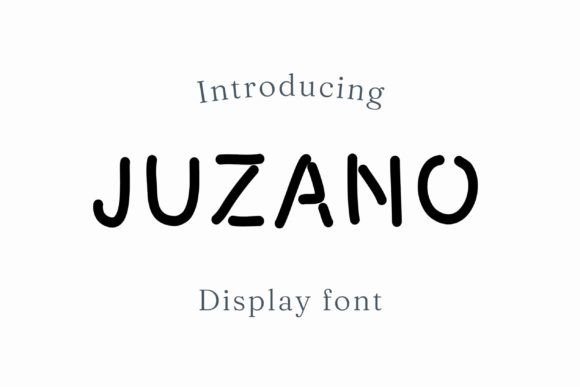 Juzano: The Handwritten Display Font That Elevates Campaign Visuals