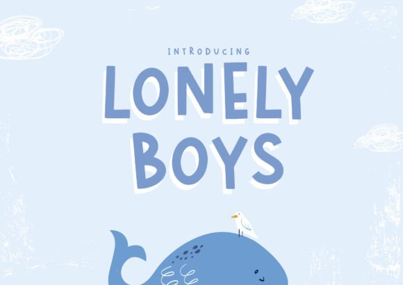 Lonely Boys: A Bold Display Font for Creative Editorial Design