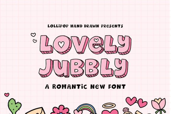 Lovely Jubbly: A Playful Display Font for Modern Web Design
