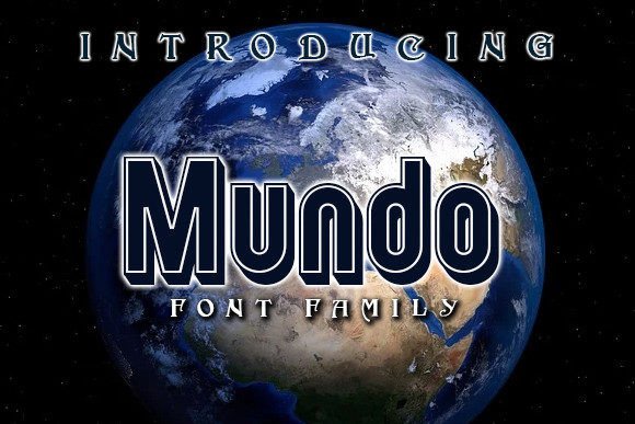 Mundo: A Cheerful 3D Font for Crafters and Product Makers