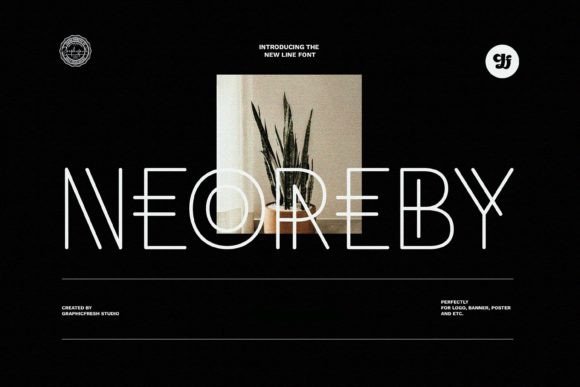 Neoreby: A Fresh Display Font for Modern Brand Identities