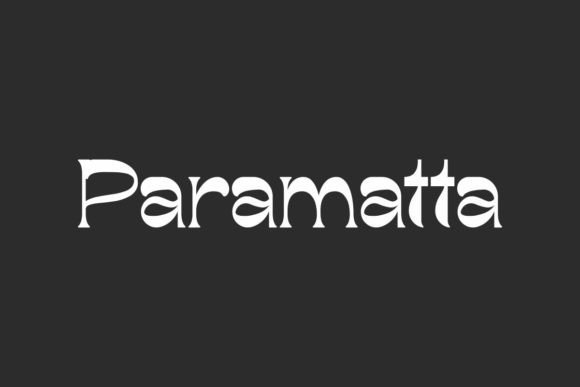 Paramatta: A Groovy Display Font for Bold Brand Campaigns