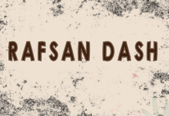 Rafsan Dash: A Playful Display Font That Elevates Web Design