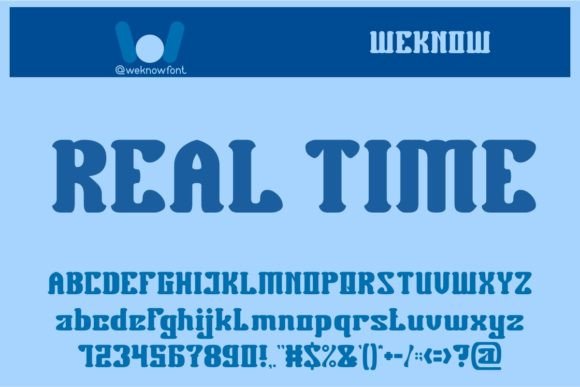 Real Time Font: How a Stylish Display Typeface Can Elevate Your Brand