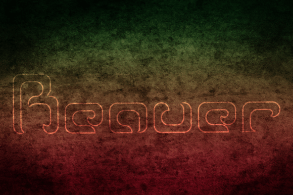 Reaver - Hollow: A Bold Display Font for Business Branding