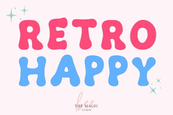 Retro Happy: A Groovy Display Font for Modern Web Design