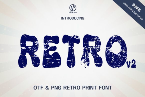 Retro V2 Font: A Bold Display Typeface for Campaign-Ready Design