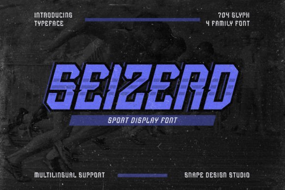 Seizerd: A Bold Display Font for High-Impact Campaign Visuals