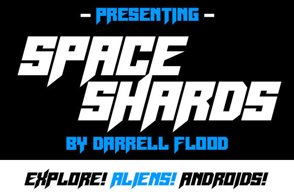 Space Shards: The Edgy Display Font That Elevates Sci-Fi Branding and Digital Campaigns