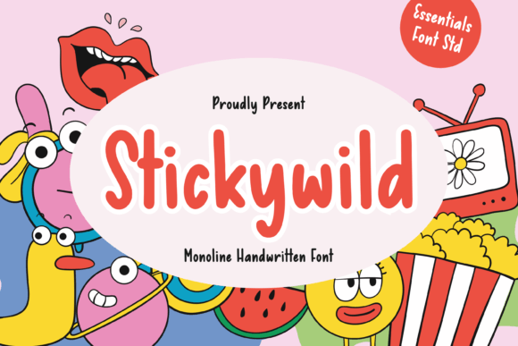 Stickywild: A Handwritten Font That Elevates Small Business Branding