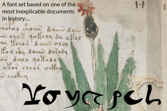 Voynich - Etched: A Bold Display Font That Elevates Campaign Visuals