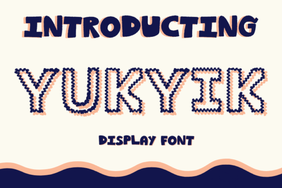 Yukyik: A Fresh Display Font That Elevates Small Business Branding